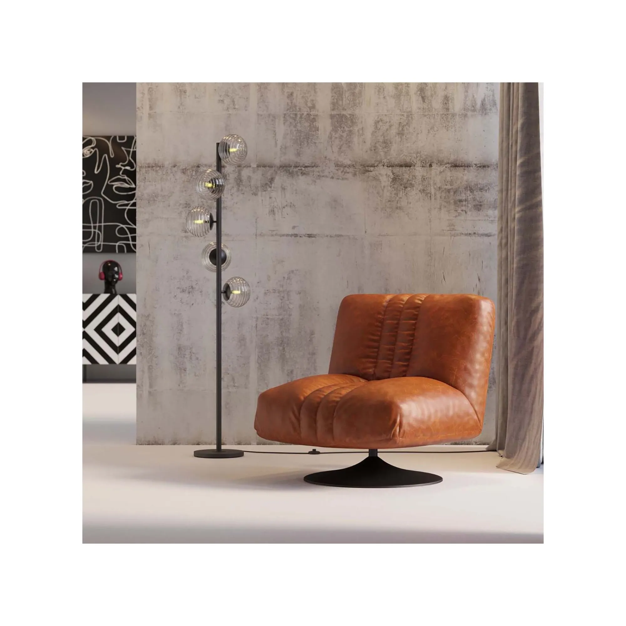 KARE Design Fauteuil Pivotant Napa ^ Fauteuil