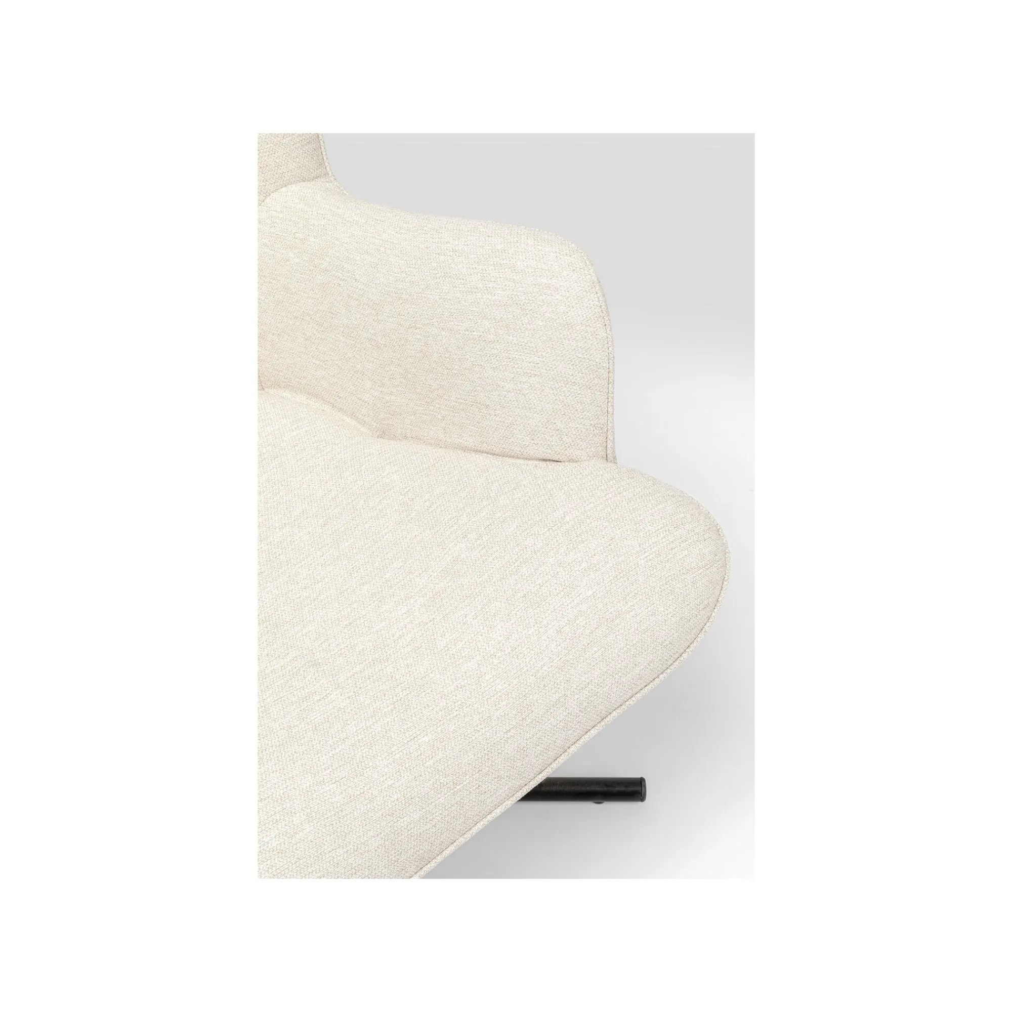 KARE Design Fauteuil Pivotant Oscar Crème ^ Fauteuil|Chaise De Bureau