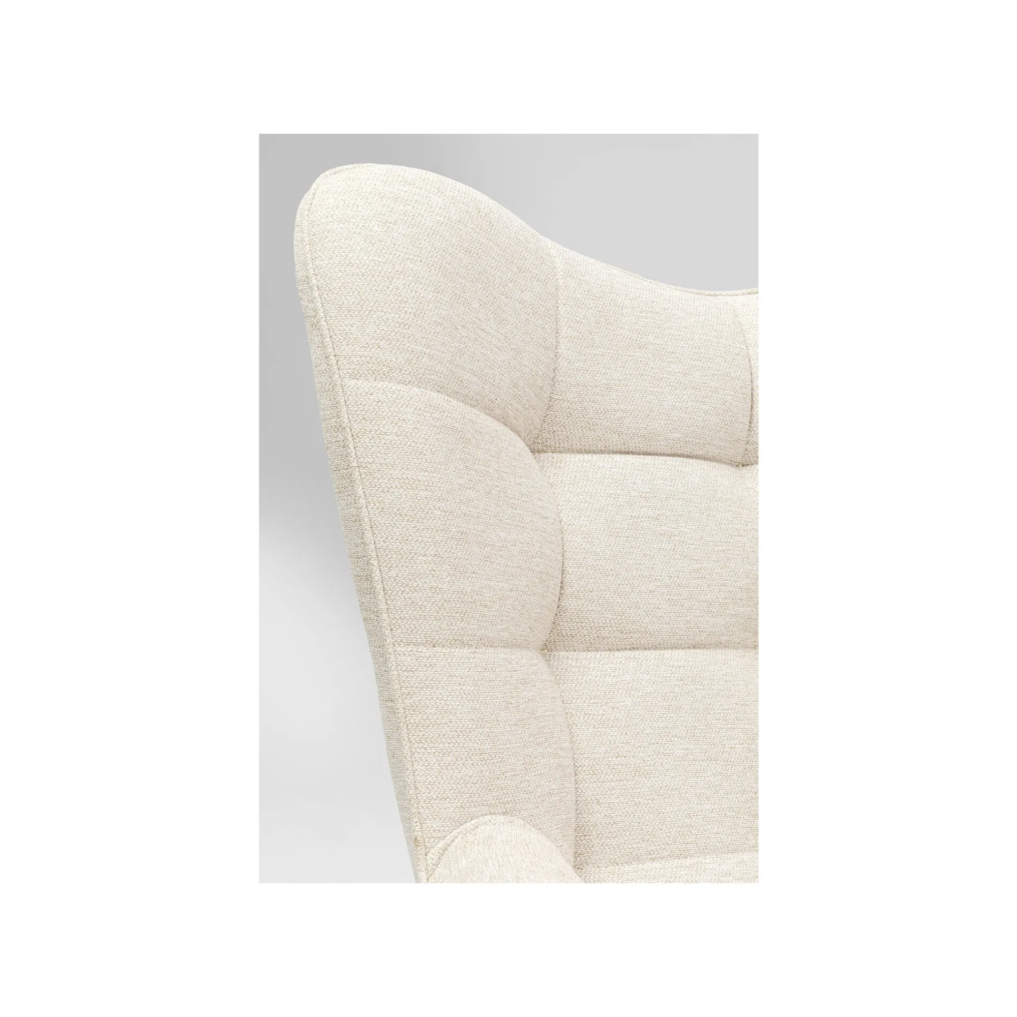 KARE Design Fauteuil Pivotant Oscar Crème ^ Fauteuil|Chaise De Bureau
