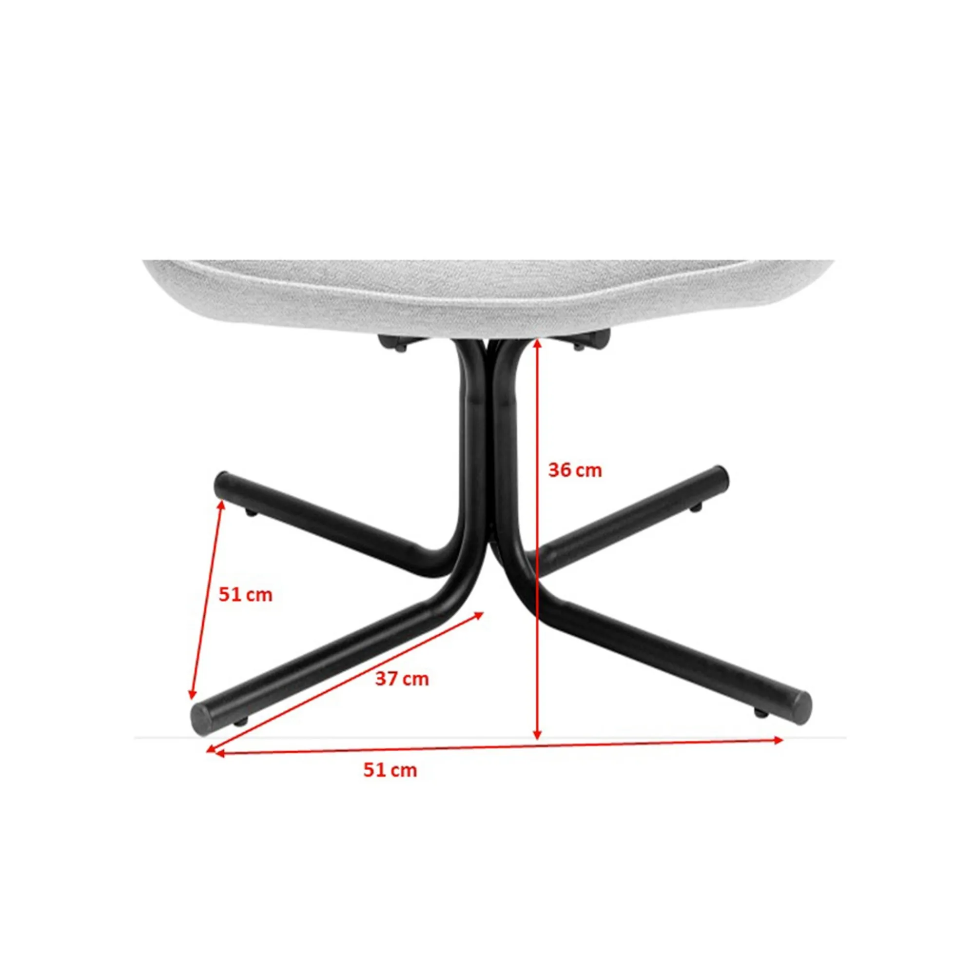KARE Design Fauteuil Pivotant Oscar Crème ^ Fauteuil|Chaise De Bureau