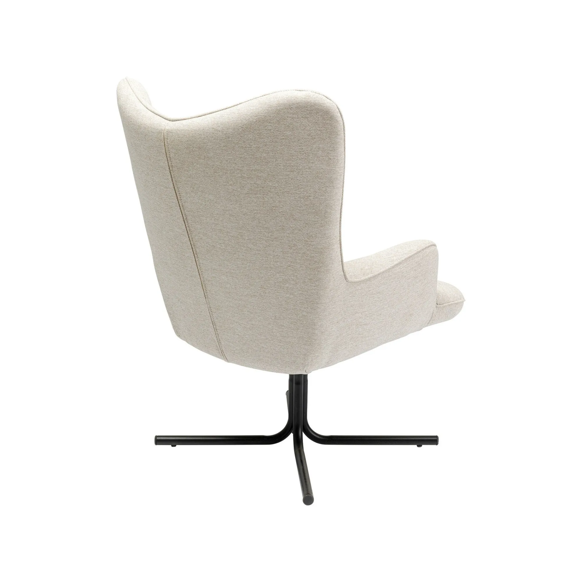 KARE Design Fauteuil Pivotant Oscar Crème ^ Fauteuil|Chaise De Bureau
