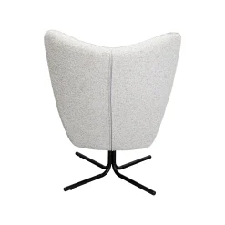 KARE Design Fauteuil Pivotant Oscar Gris ^ Fauteuil