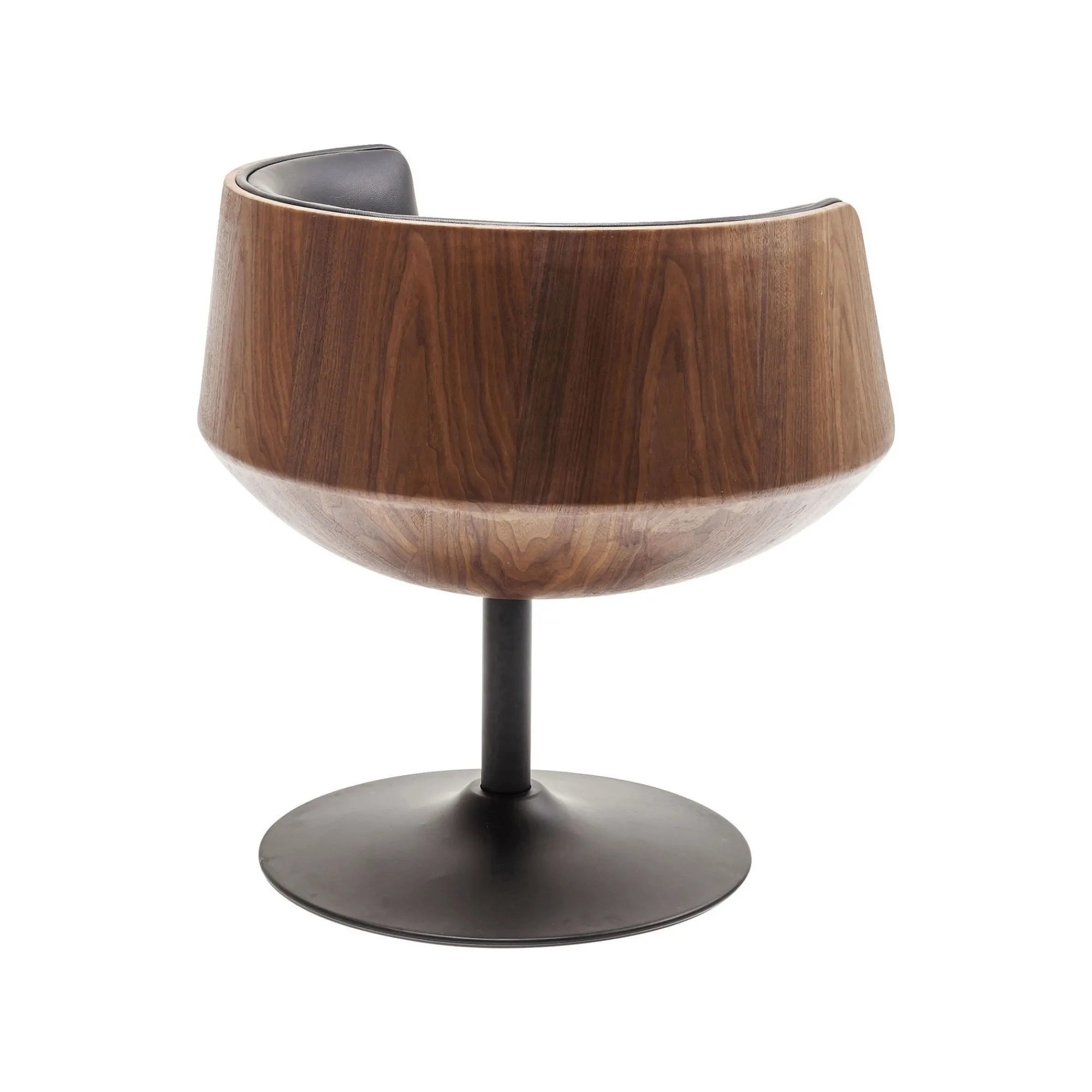 KARE Design Fauteuil Pivotant Soft Noyer ^ Fauteuil|Chaise De Bureau