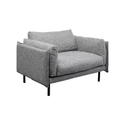KARE Design Fauteuil Pola Gris ^ Fauteuil