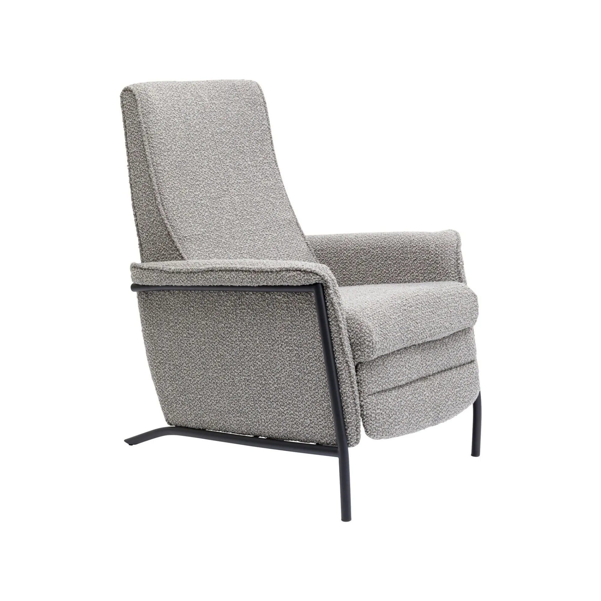 KARE Design Fauteuil Relax Lazy Gris ^ Fauteuil