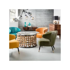 KARE Design Fauteuil Session Vert ^ Fauteuil