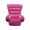 KARE Design Fauteuil Sweep Velours Rose ^ Fauteuil