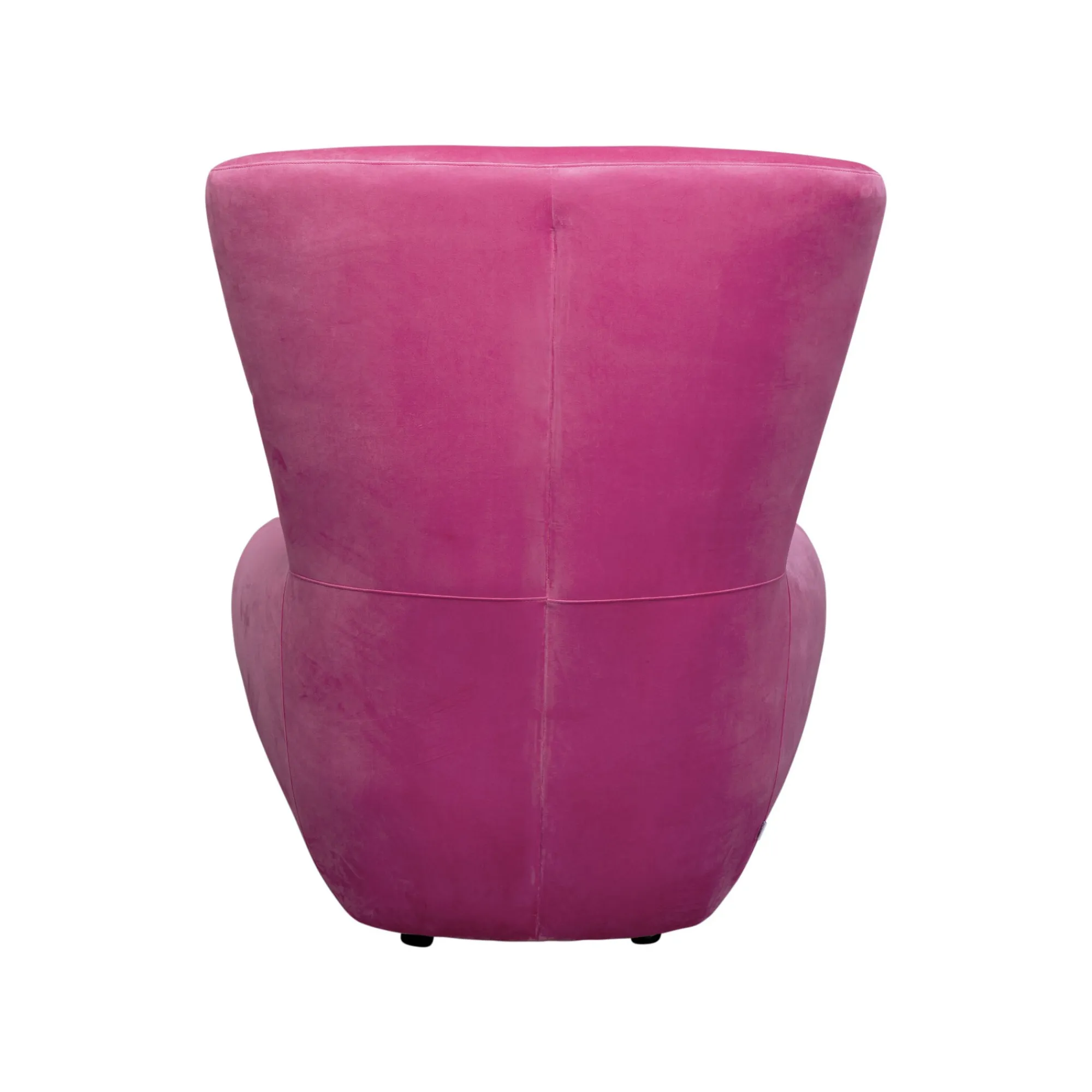 KARE Design Fauteuil Sweep Velours Rose ^ Fauteuil