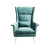 KARE Design Fauteuil Vegas Forever Bleu-vert ^ Fauteuil