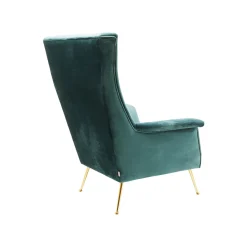 KARE Design Fauteuil Vegas Forever Bleu-vert ^ Fauteuil