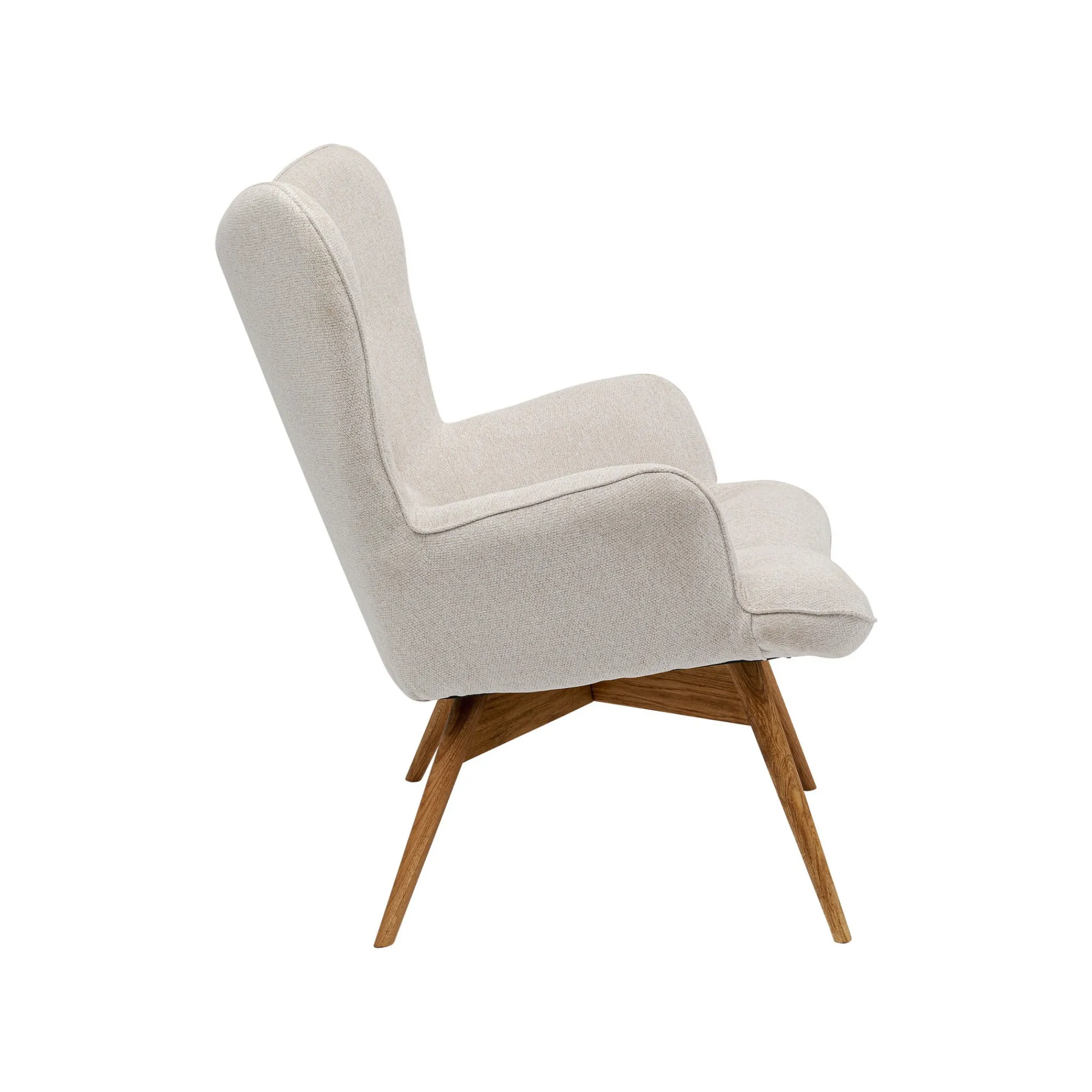 KARE Design Fauteuil Vicky Crème ^ Fauteuil