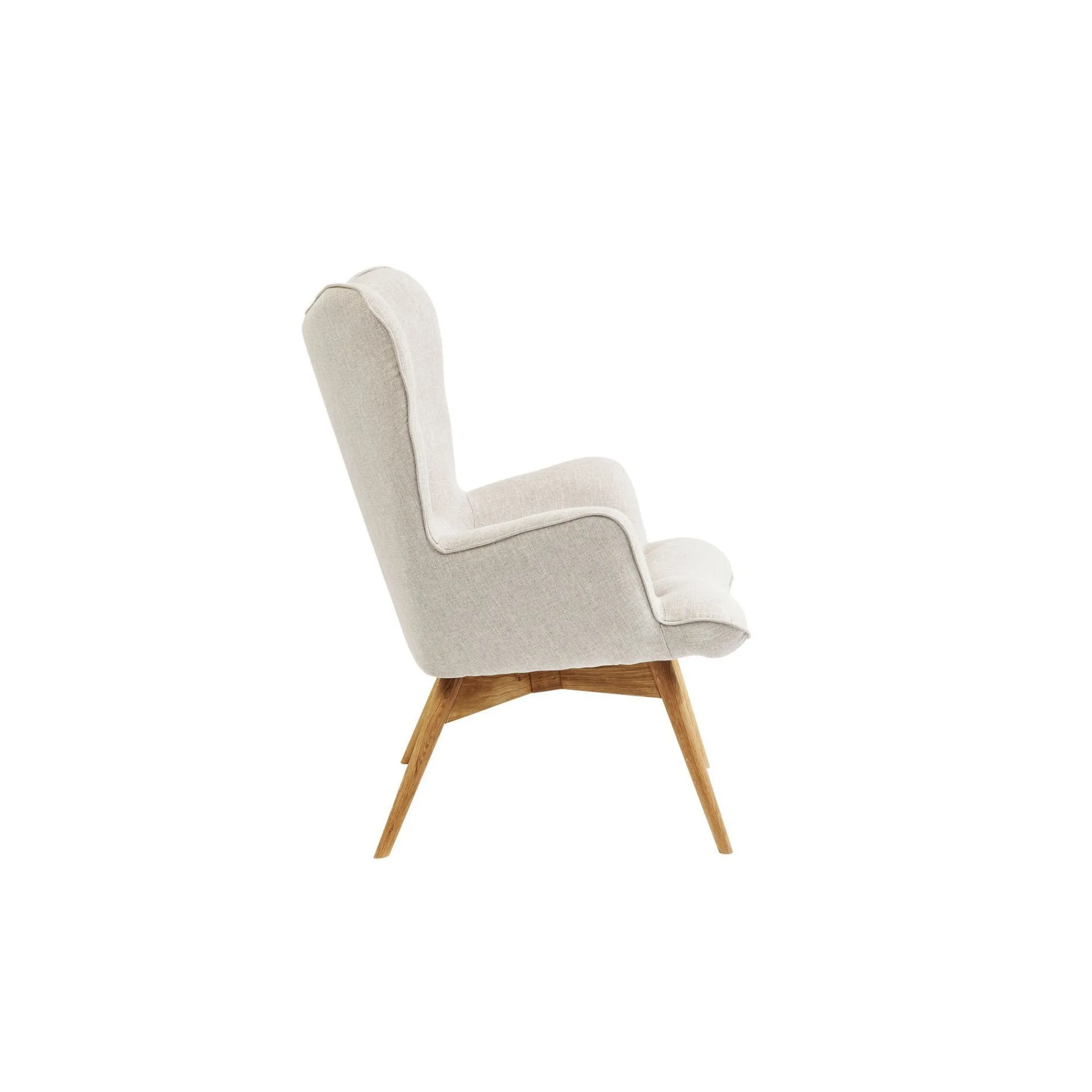 KARE Design Fauteuil Vicky écru ^ Fauteuil