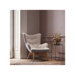 KARE Design Fauteuil Vicky Gris Foncé ^ Fauteuil
