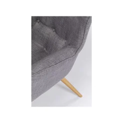 KARE Design Fauteuil Vicky Gris Foncé ^ Fauteuil