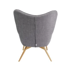 KARE Design Fauteuil Vicky Gris Foncé ^ Fauteuil