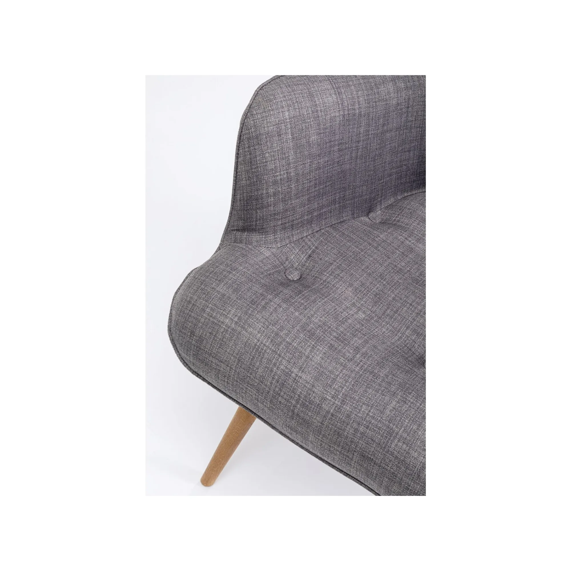 KARE Design Fauteuil Vicky Gris Foncé ^ Fauteuil