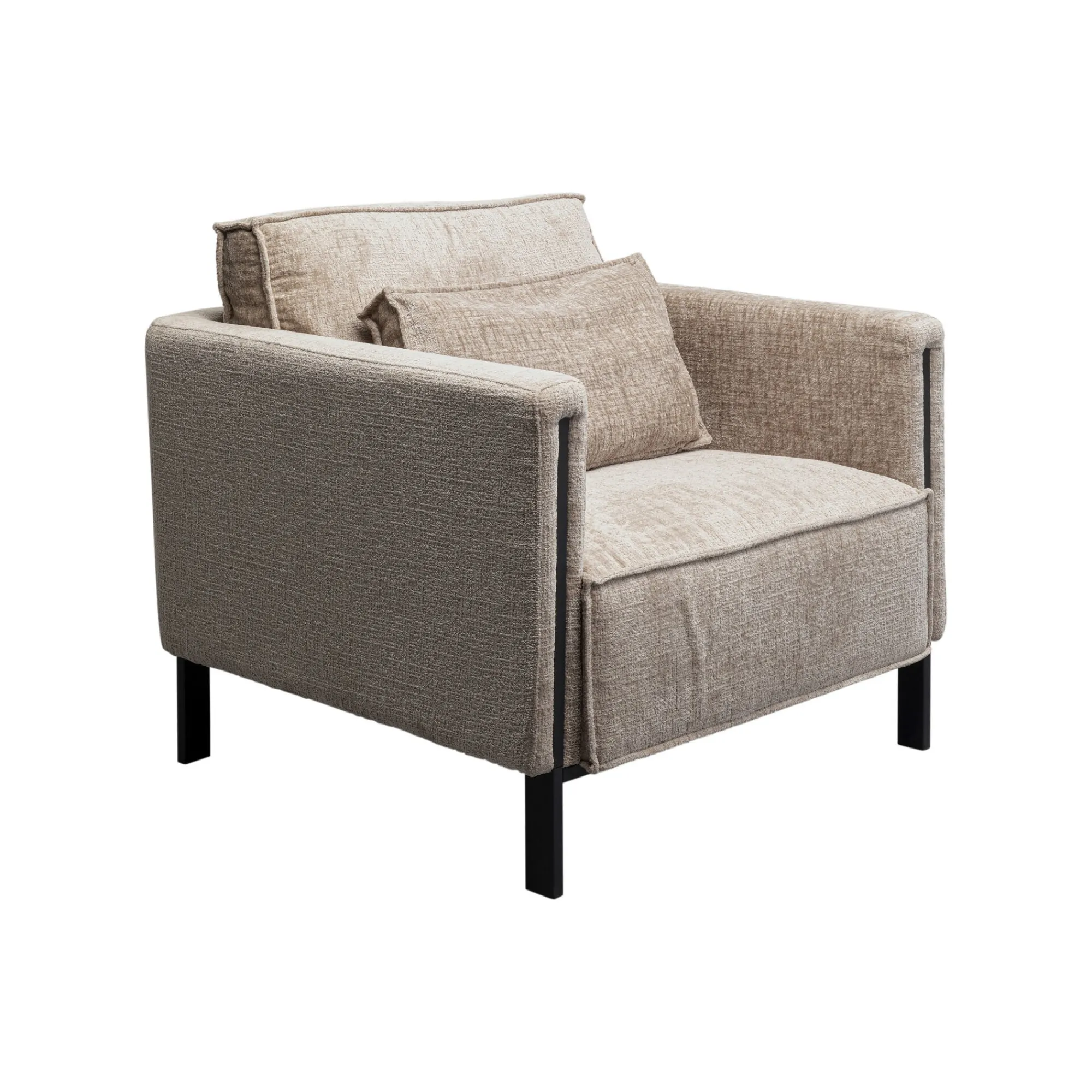 KARE Design Fauteuil Victor Beige ^ Fauteuil
