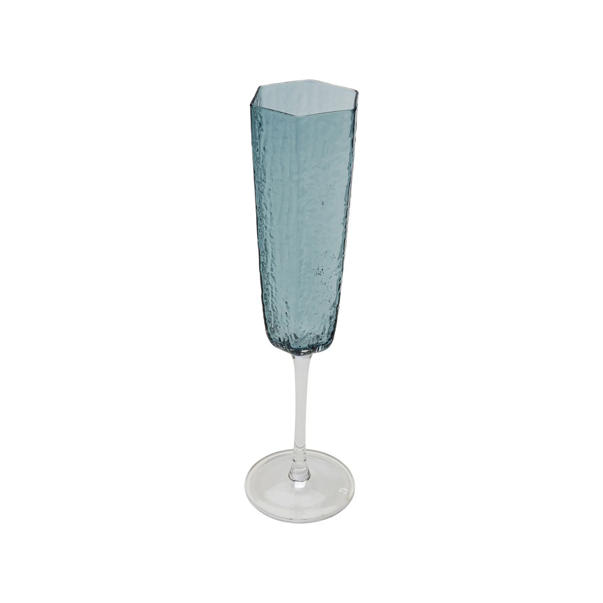 KARE Design Flûtes à Champagne Cascata Bleues Set De 6 ^ Vaisselle