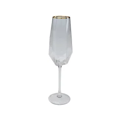 KARE Design Flûtes à Champagne Diamond Doré Set De 4 ^ Vaisselle