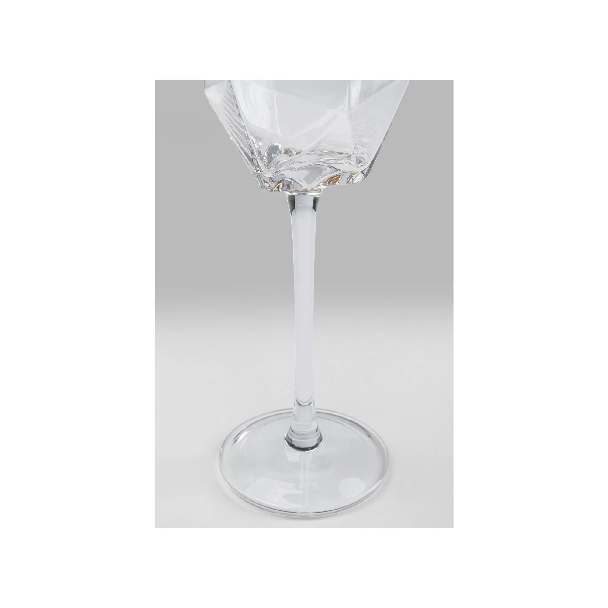 KARE Design Flûtes à Champagne Diamond Doré Set De 4 ^ Vaisselle