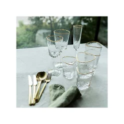 KARE Design Flûtes à Champagne Hommage Set De 4 ^ Vaisselle