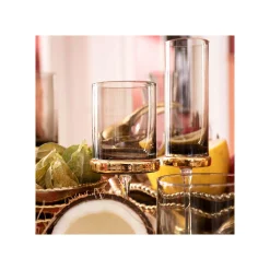 KARE Design Flûtes à Champagne Innocent Fumé Set De 4 ^ Vaisselle