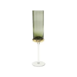 KARE Design Flûtes à Champagne Innocent Fumé Set De 4 ^ Vaisselle