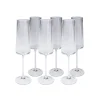 KARE Design Flûtes à Champagne Riffle Set De 6 ^ Vaisselle