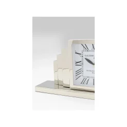 KARE Design Horloge De Table City Argentée ^ Horloge