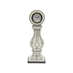 KARE Design Horloge De Table Favola Blanche Et Noire ^ Horloge