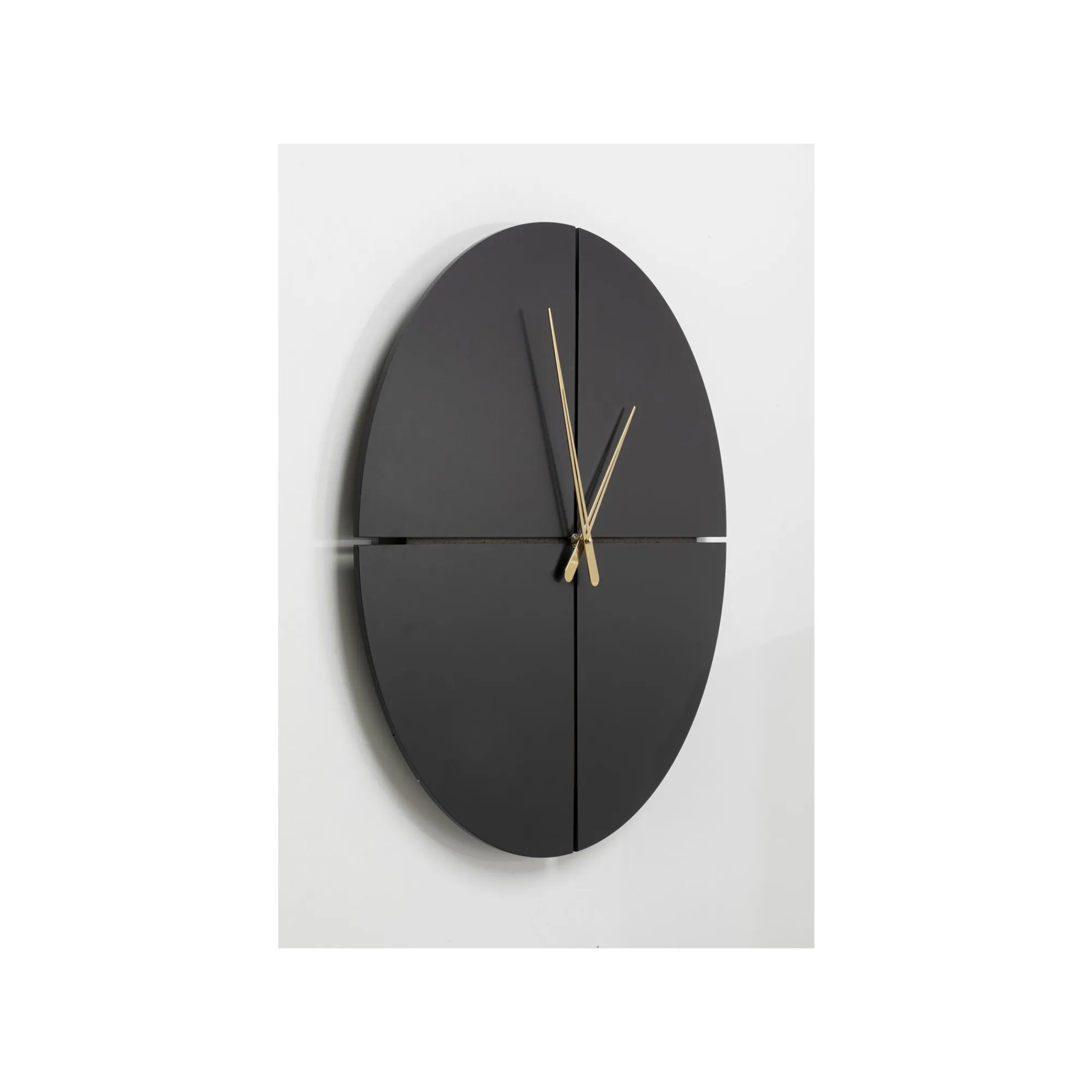 KARE Design Horloge Murale Andrea 60cm Noire ^ Horloge