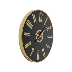 KARE Design Horloge Murale Casino 76cm Noire Et Dorée ^ Horloge