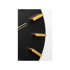 KARE Design Horloge Murale Central Park 30cm Noire ^ Horloge