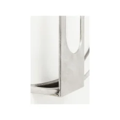 KARE Design Horloge Murale Clip 60cm Argentée ^ Horloge