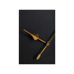 KARE Design Horloge Murale Gamble Noire Et Dorée ^ Horloge