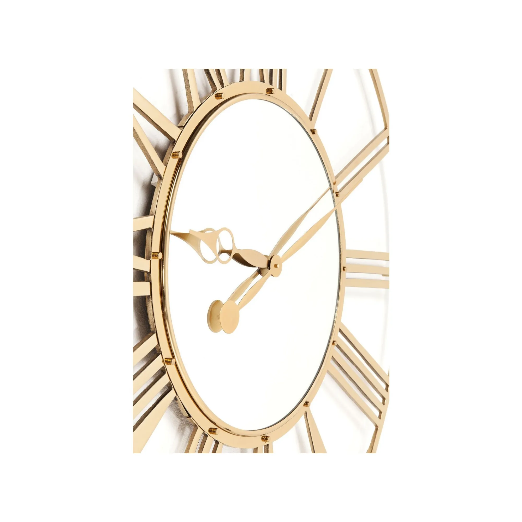 KARE Design Horloge Murale Giant Dorée 120cm ^ Horloge