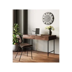 KARE Design Horloge Murale Leonardo Noire Et Dorée ^ Horloge