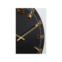 KARE Design Horloge Murale Milk Bar Noire 60cm ^ Horloge