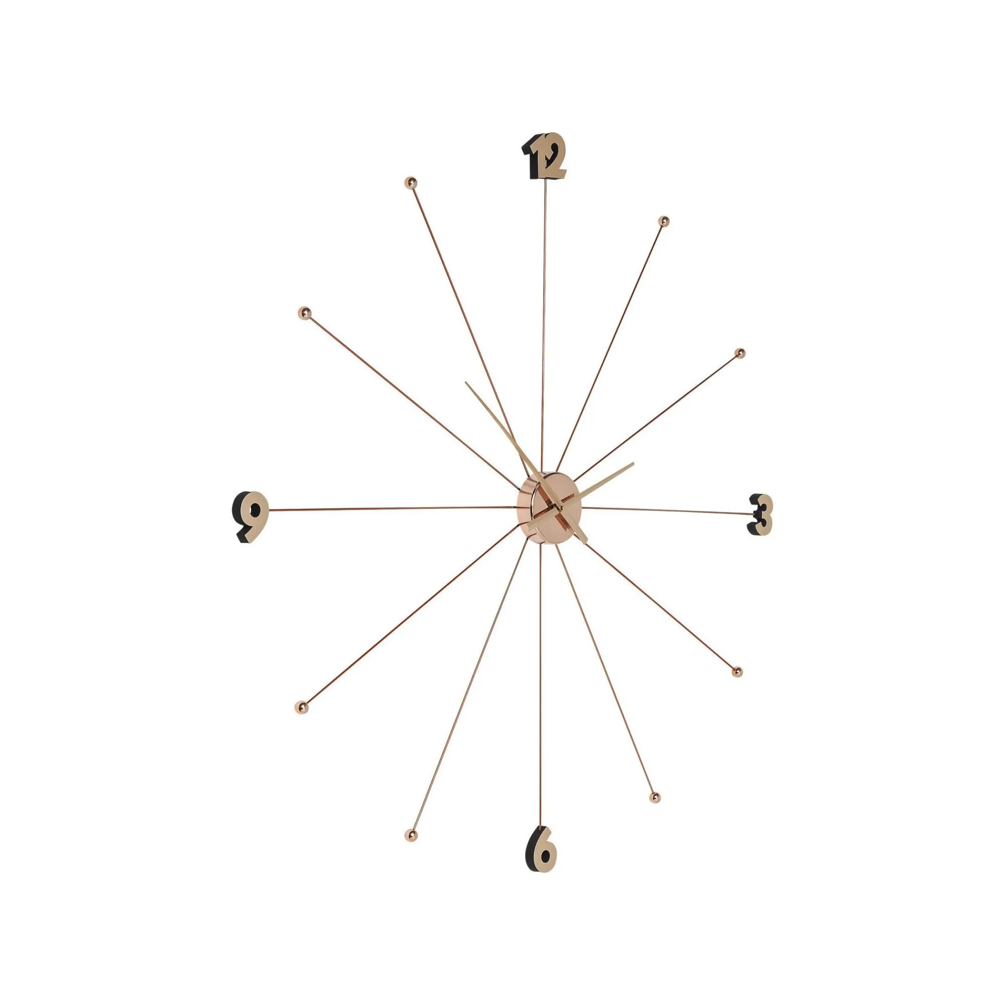 KARE Design Horloge Murale Umbrella Or Rose ^ Horloge