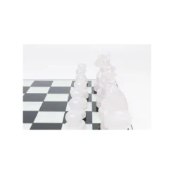 KARE Design Jeu D'échecs Transparent 60x60cm ^ Jeu