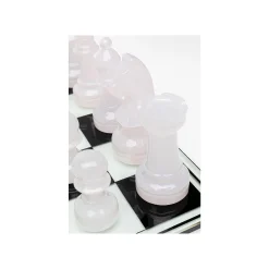 KARE Design Jeu D'échecs Transparent 60x60cm ^ Jeu