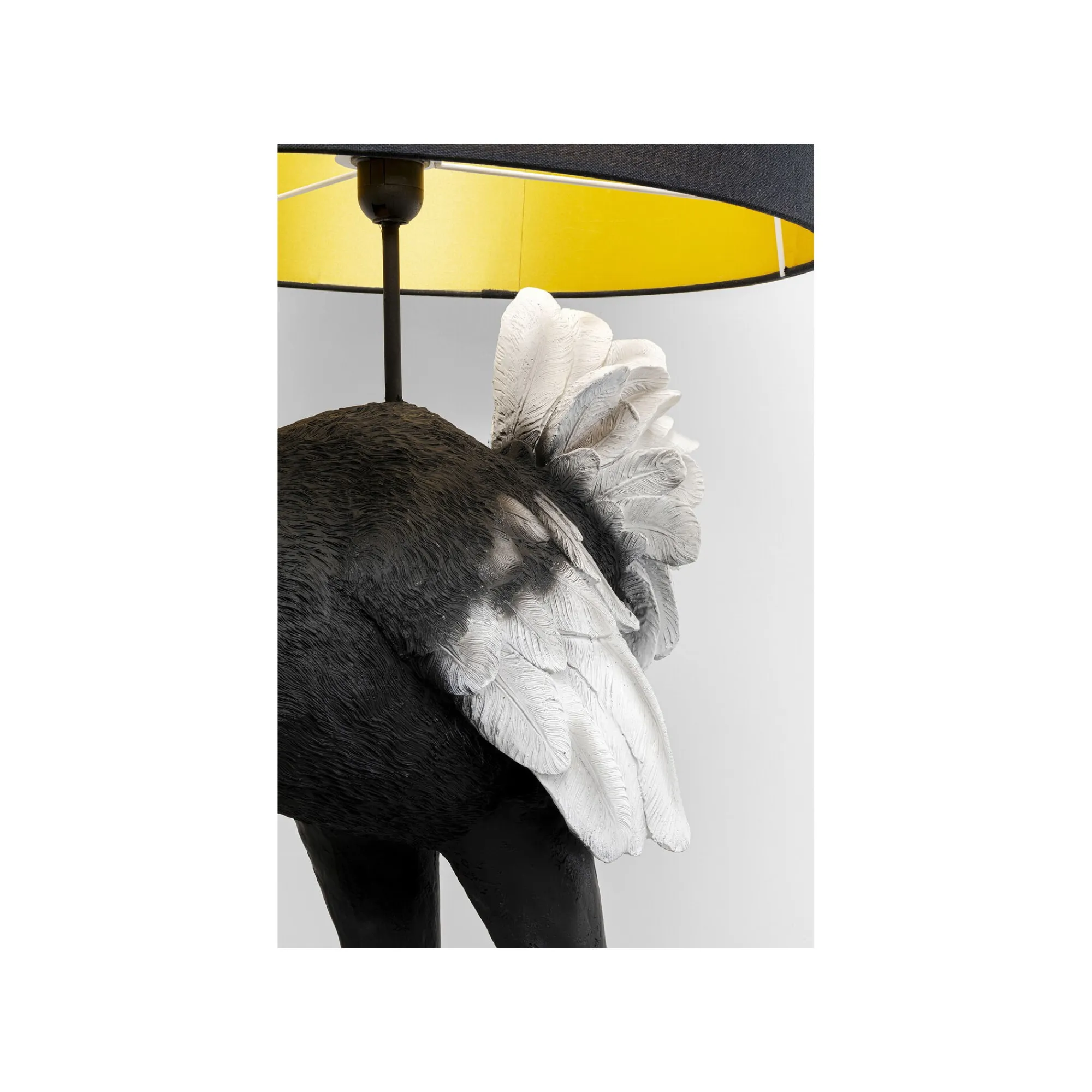 KARE Design Lampadaire Animal Autruche 147cm ^ Lampadaire