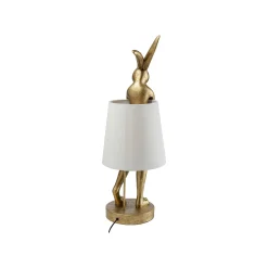 KARE Design Lampadaire Animal Lapin Doré 88cm ^ Lampadaire