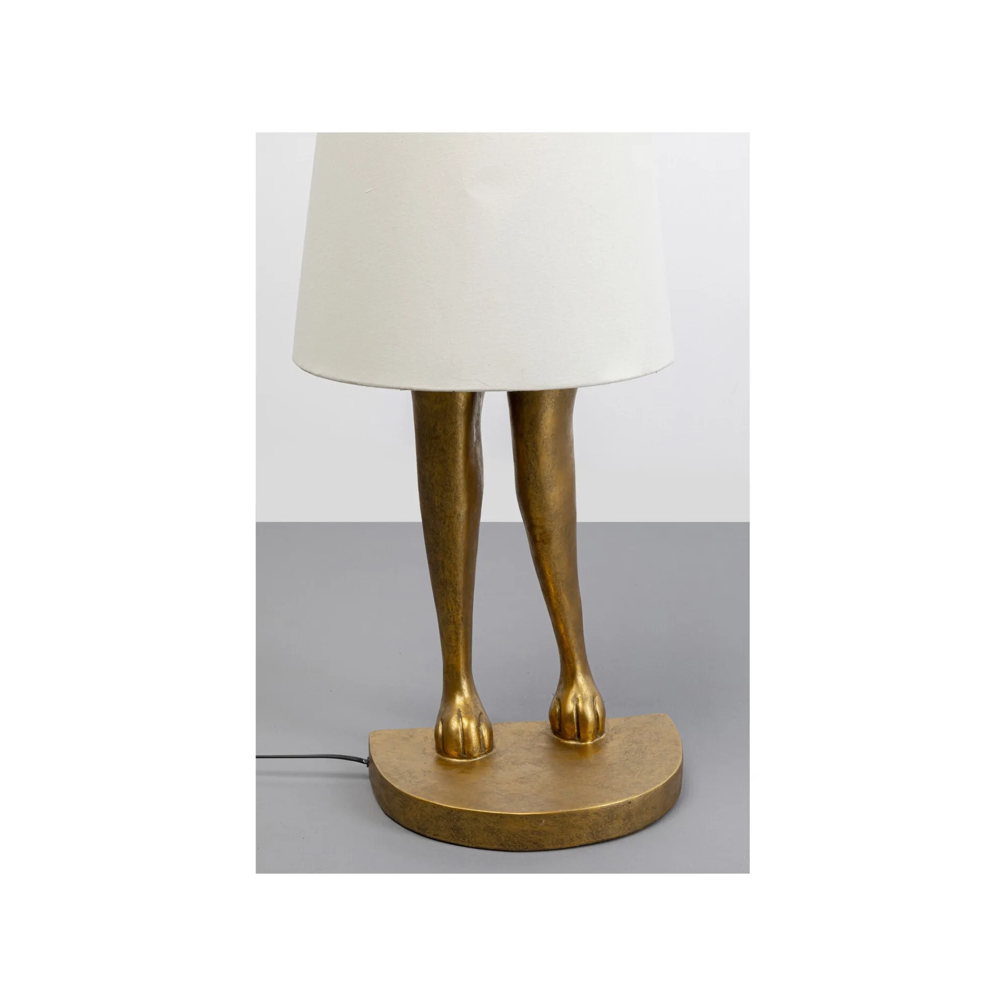 KARE Design Lampadaire Animal Lapin Doré 150cm ^ Lampadaire