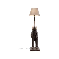 KARE Design Lampadaire Animal éléphant 154cm ^ Lampadaire