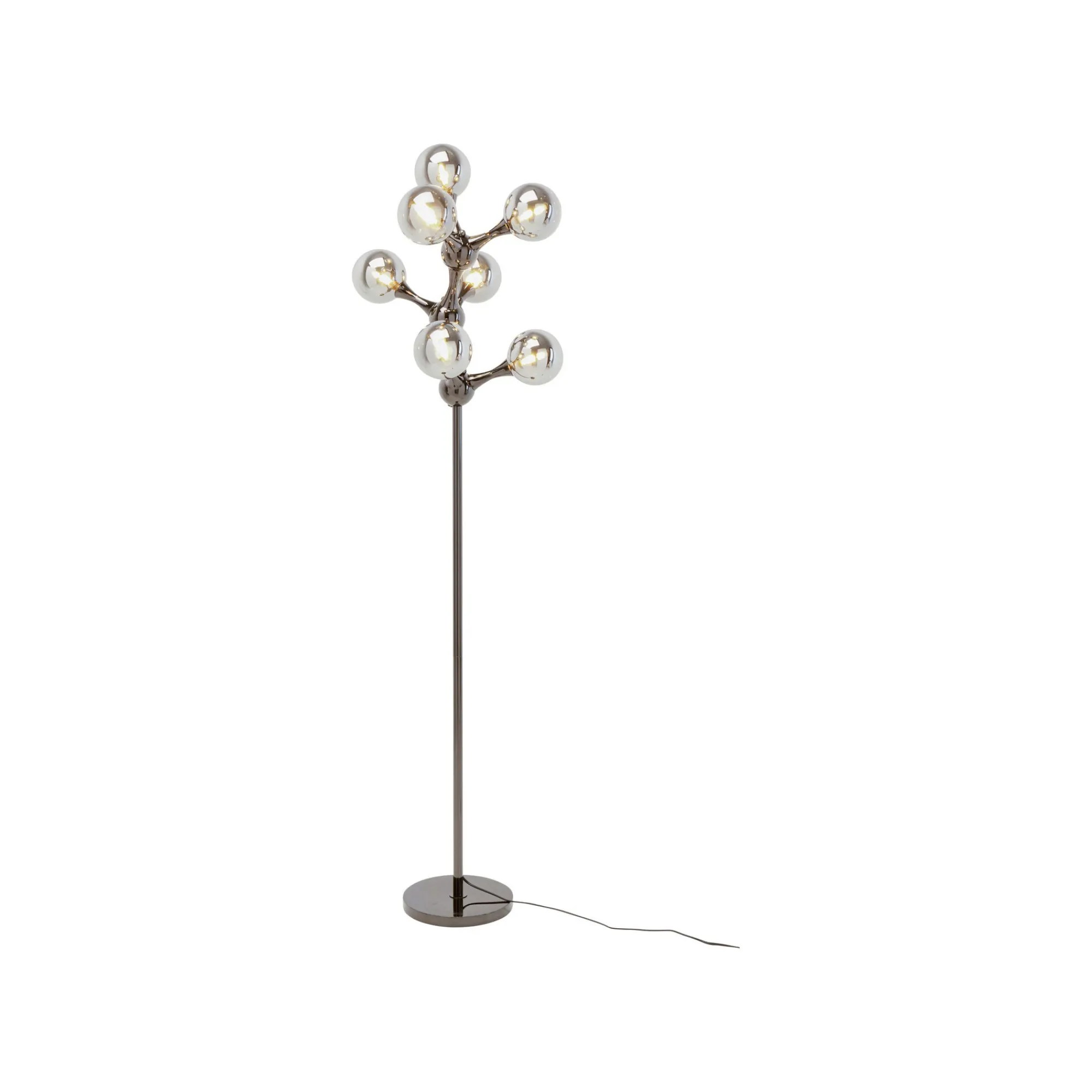 KARE Design Lampadaire Atomic Balls 174cm Noir ^ Lampadaire