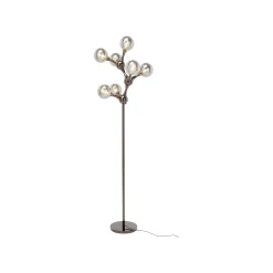 KARE Design Lampadaire Atomic Balls 174cm Noir ^ Lampadaire