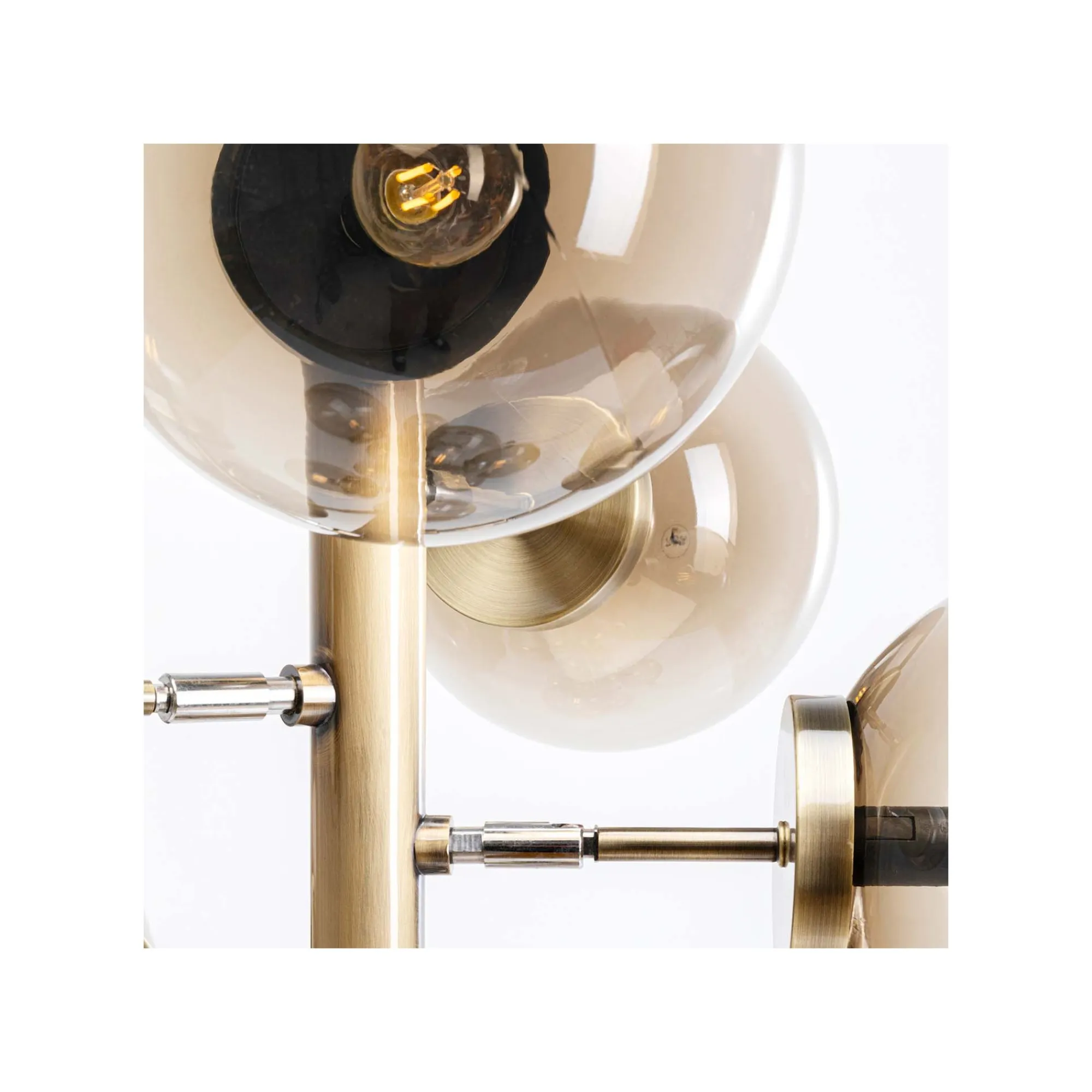 KARE Design Lampadaire Balloon 160cm Fumé ^ Lampadaire