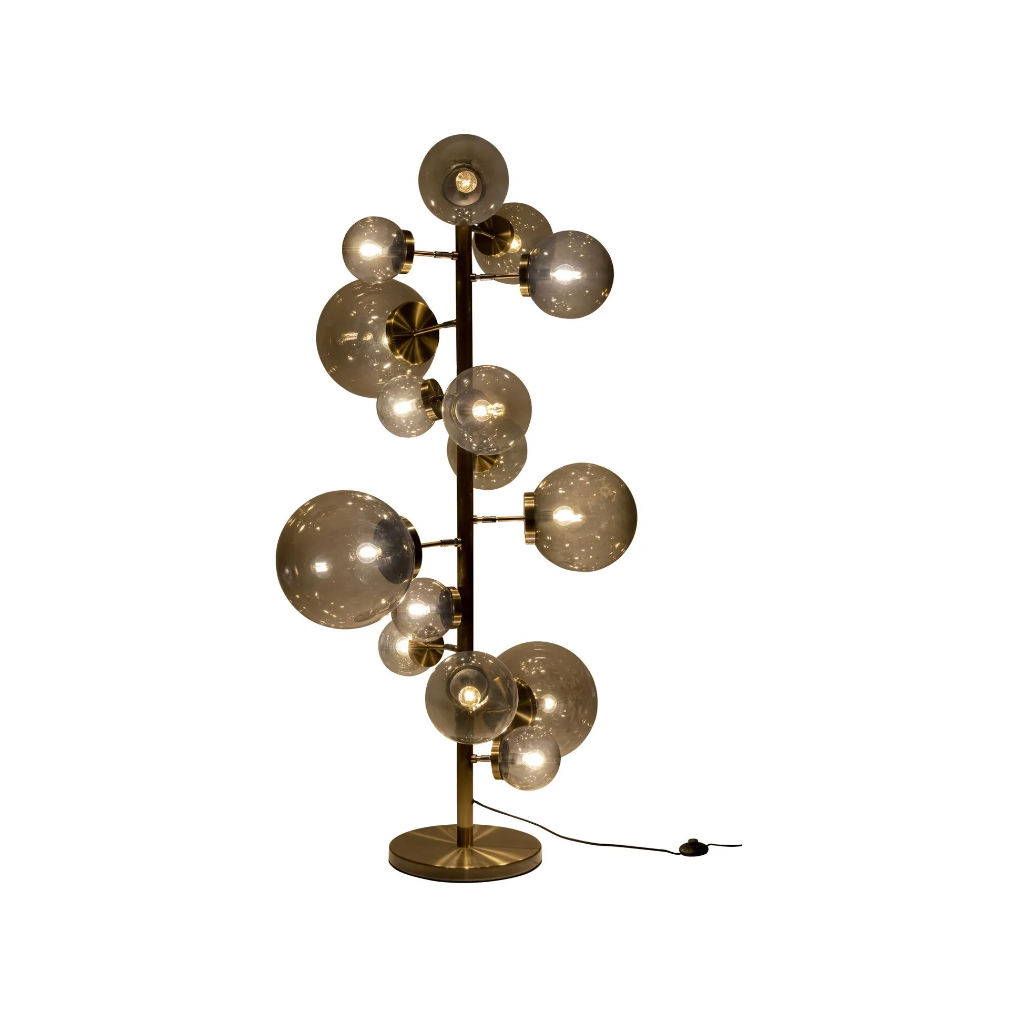 KARE Design Lampadaire Balloon 160cm Fumé ^ Lampadaire