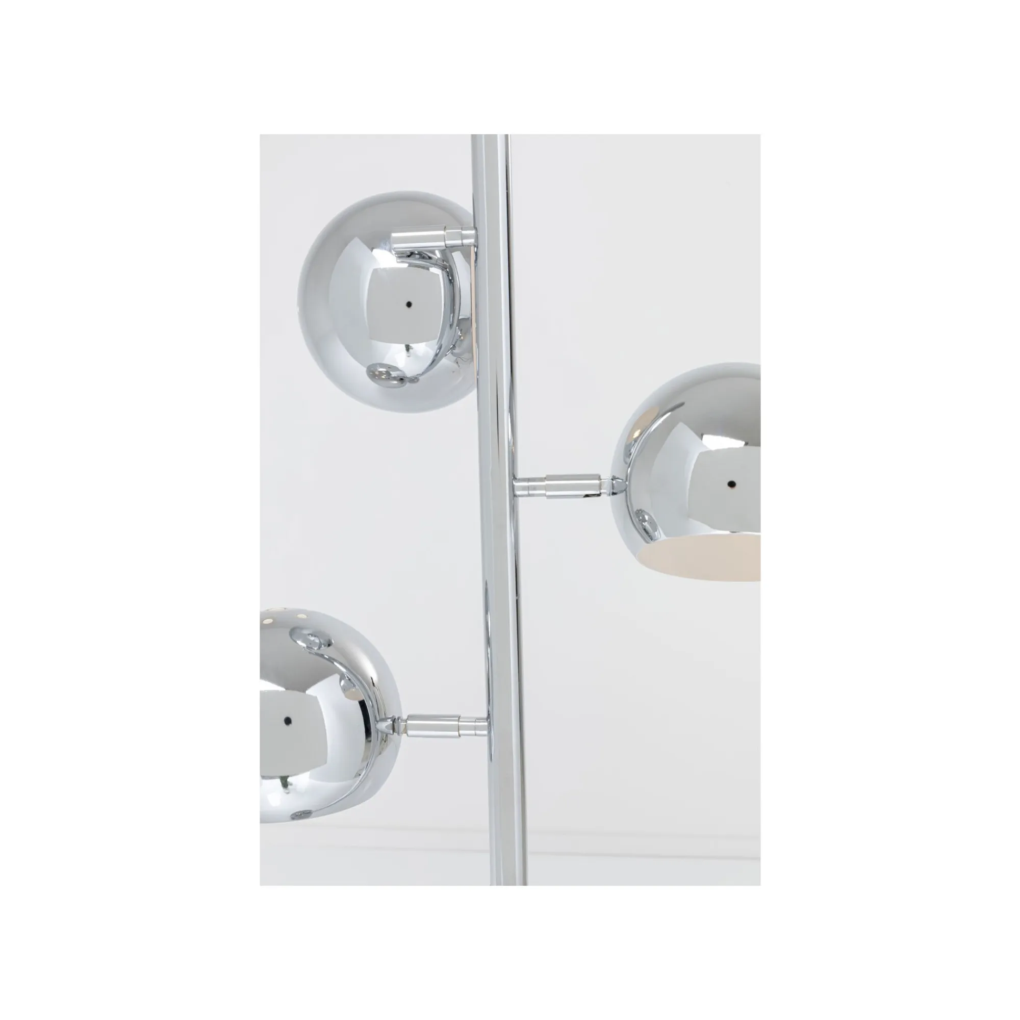 KARE Design Lampadaire Calotta 151cm Chromé ^ Lampadaire